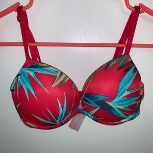 PINK Tropical Push-Up Bra